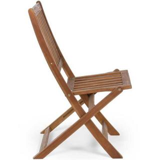 mutoni Chaise de jardin en bois Mali  