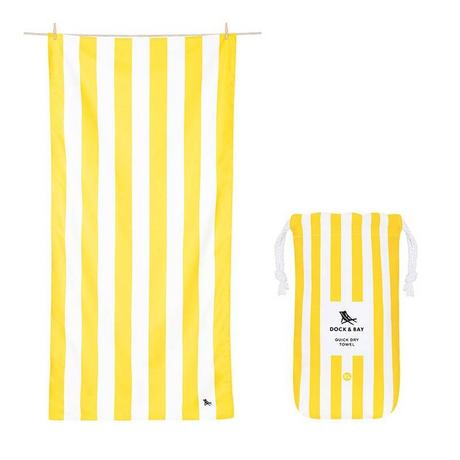 Dock&Bay Towel CABANA XL yellow  