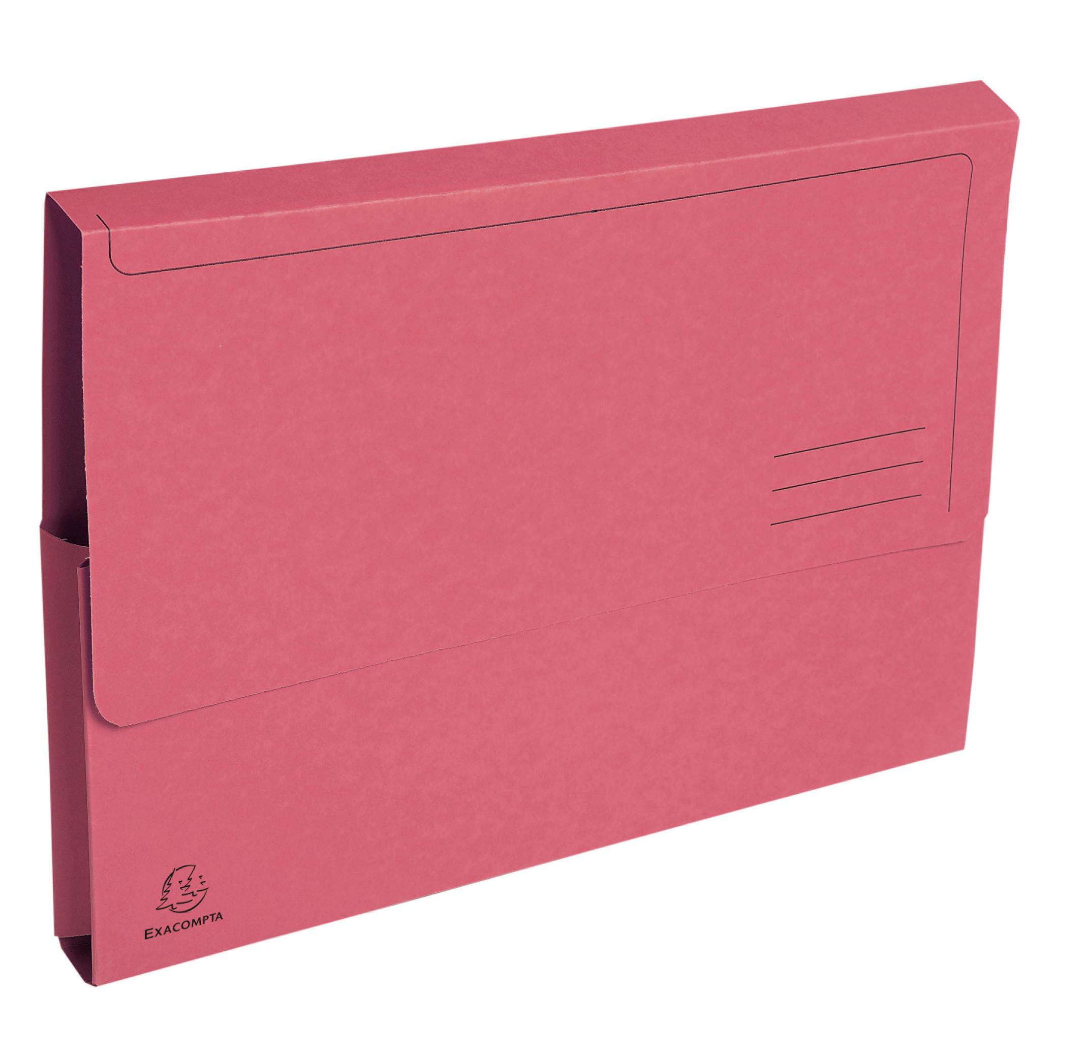 Exacompta Paquet de 5 chemises poche coloris vifs Forever® - 24,5x32,5cm - x 10  