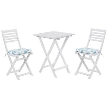 Bistro Set aus Akazienholz Klassisch FIJI