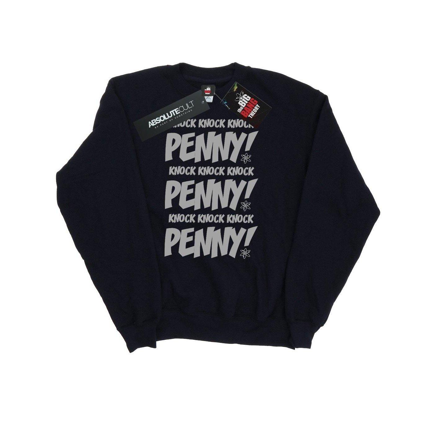 Image of Knock Knock Penny Sweatshirt Damen Schwarz L