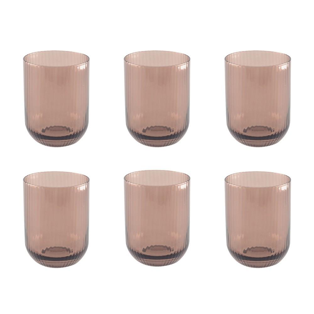 Aulica  Aperitifglas Braun - Set von 6 