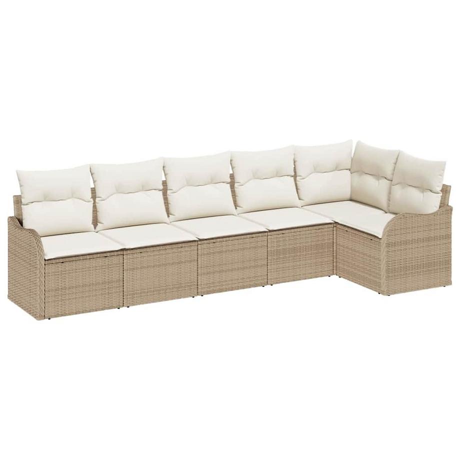 Set Divano da Giardino Polyrattan
