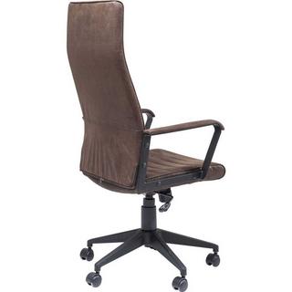 mutoni Chaise de bureau Labora High marron  