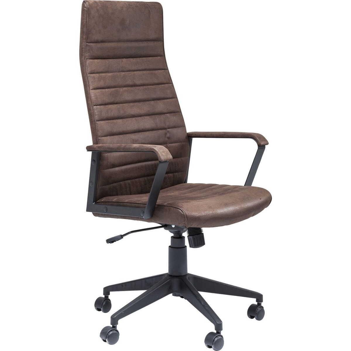 mutoni Chaise de bureau Labora High marron  