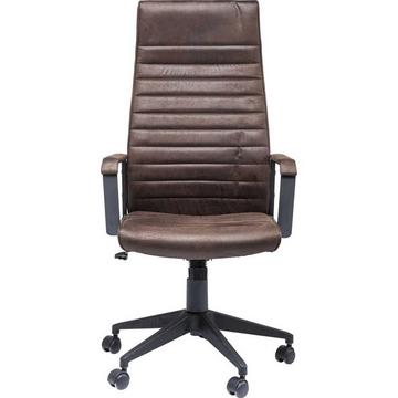 Sedia girevole da ufficio Labora High Brown