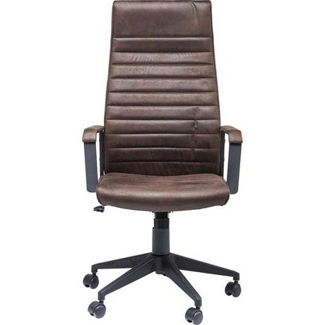 mutoni Chaise de bureau Labora High marron  