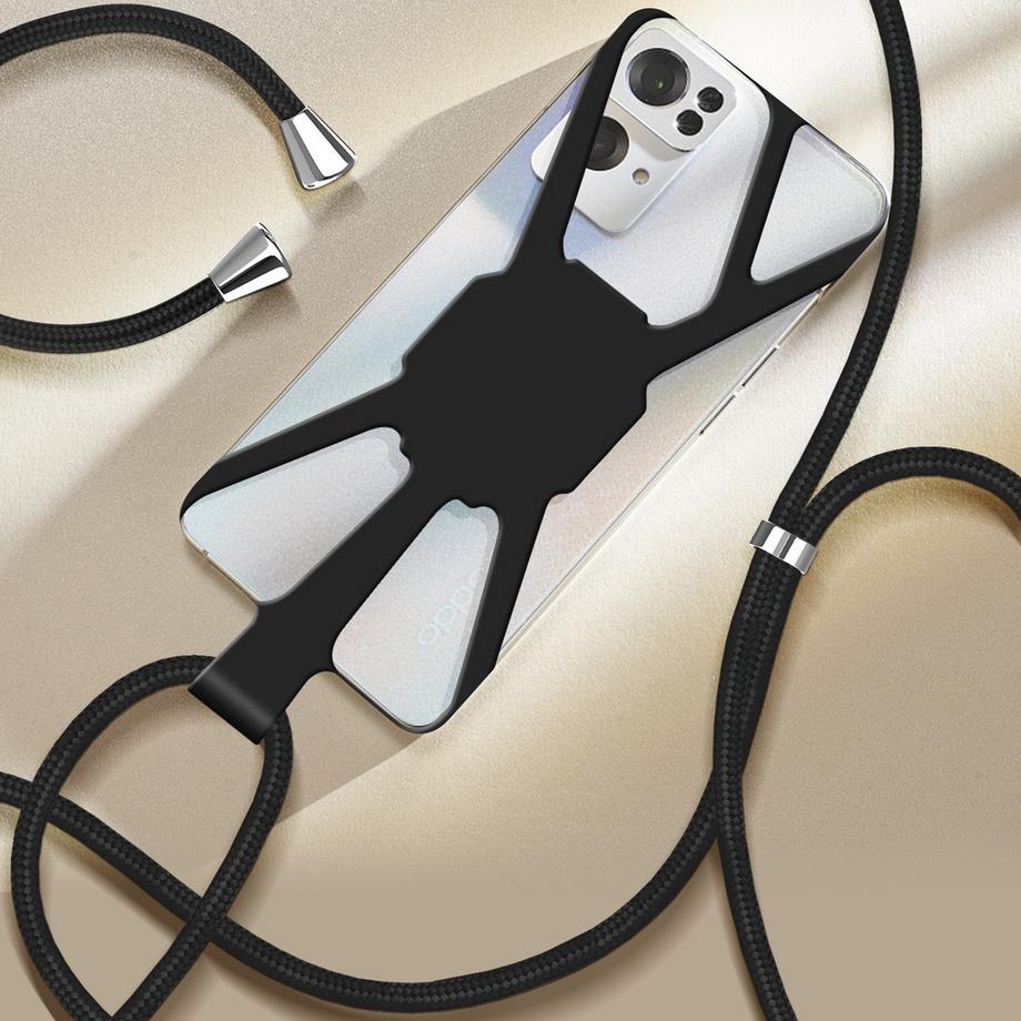 Akashi  Coque Cordon Universel Akashi Noir 