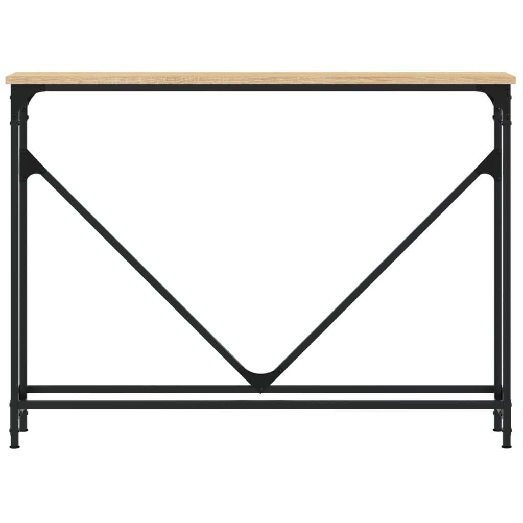 VidaXL Table console bois d'ingénierie  