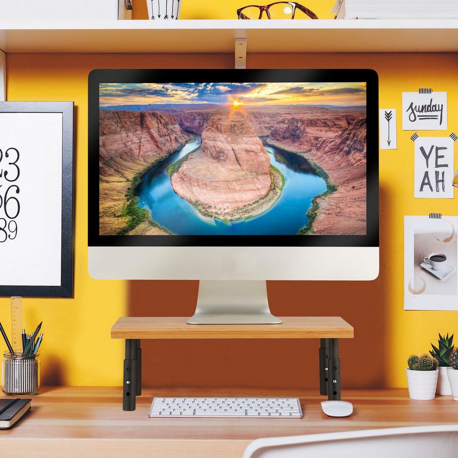 Northix Supporto per monitor regolabile in altezza  