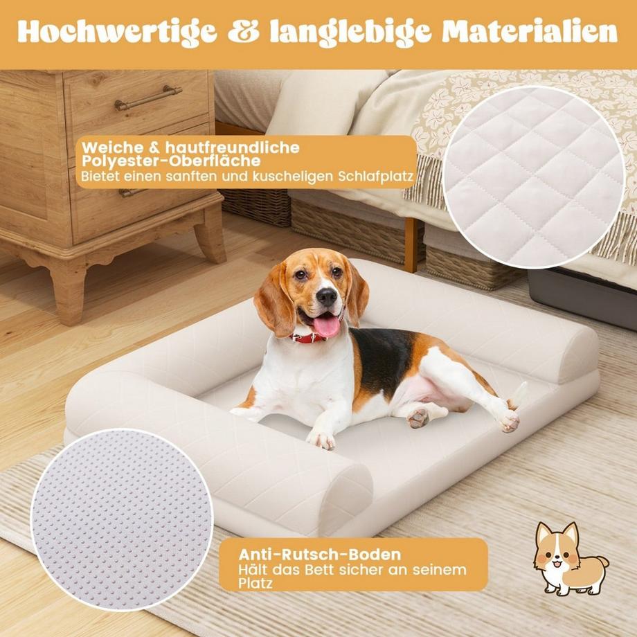 Northix  Orthopädisches Hundebett, mittlere Größe 