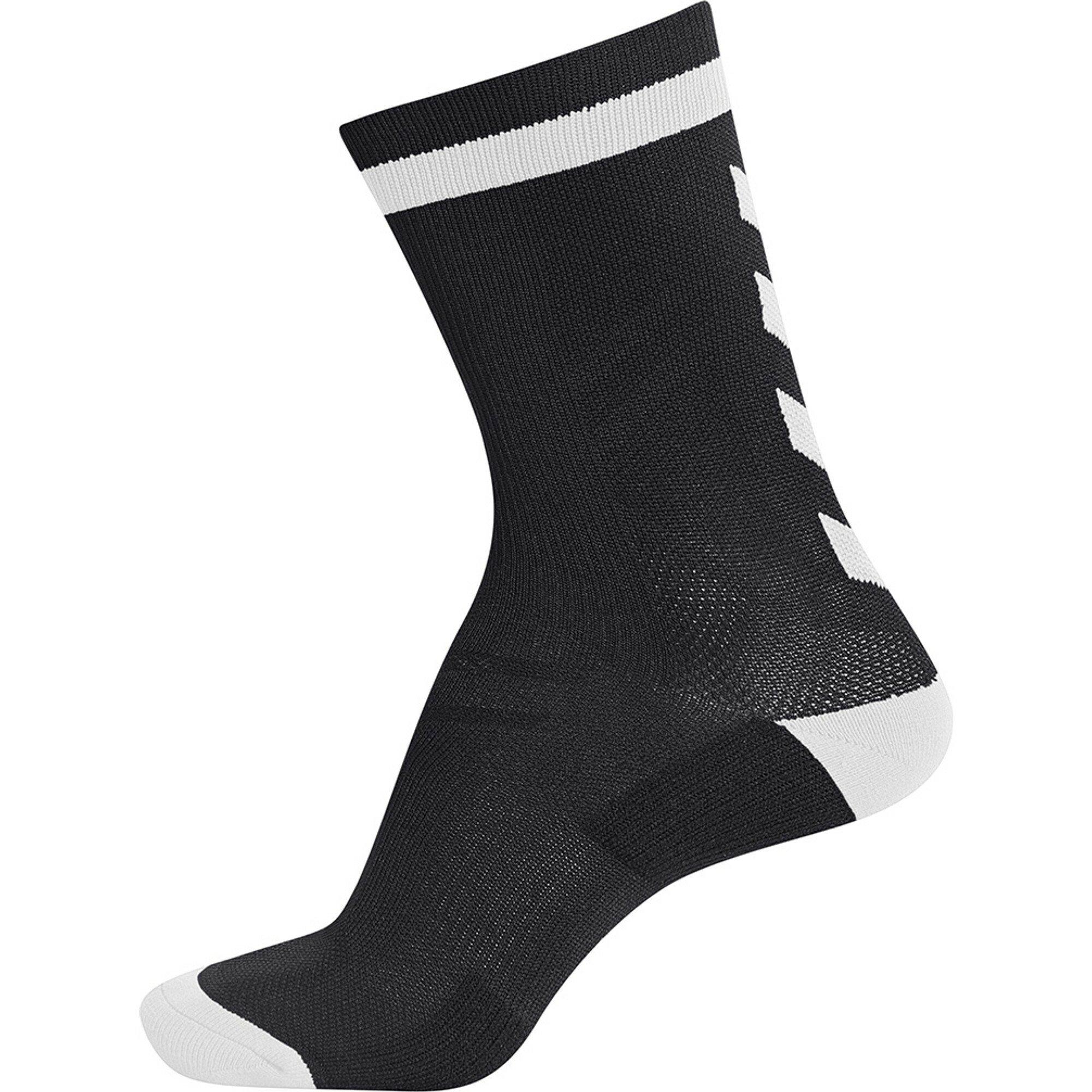 Image of Socken Elite Indoor Sock Low Unisex Schwarz/Weiss 46-48