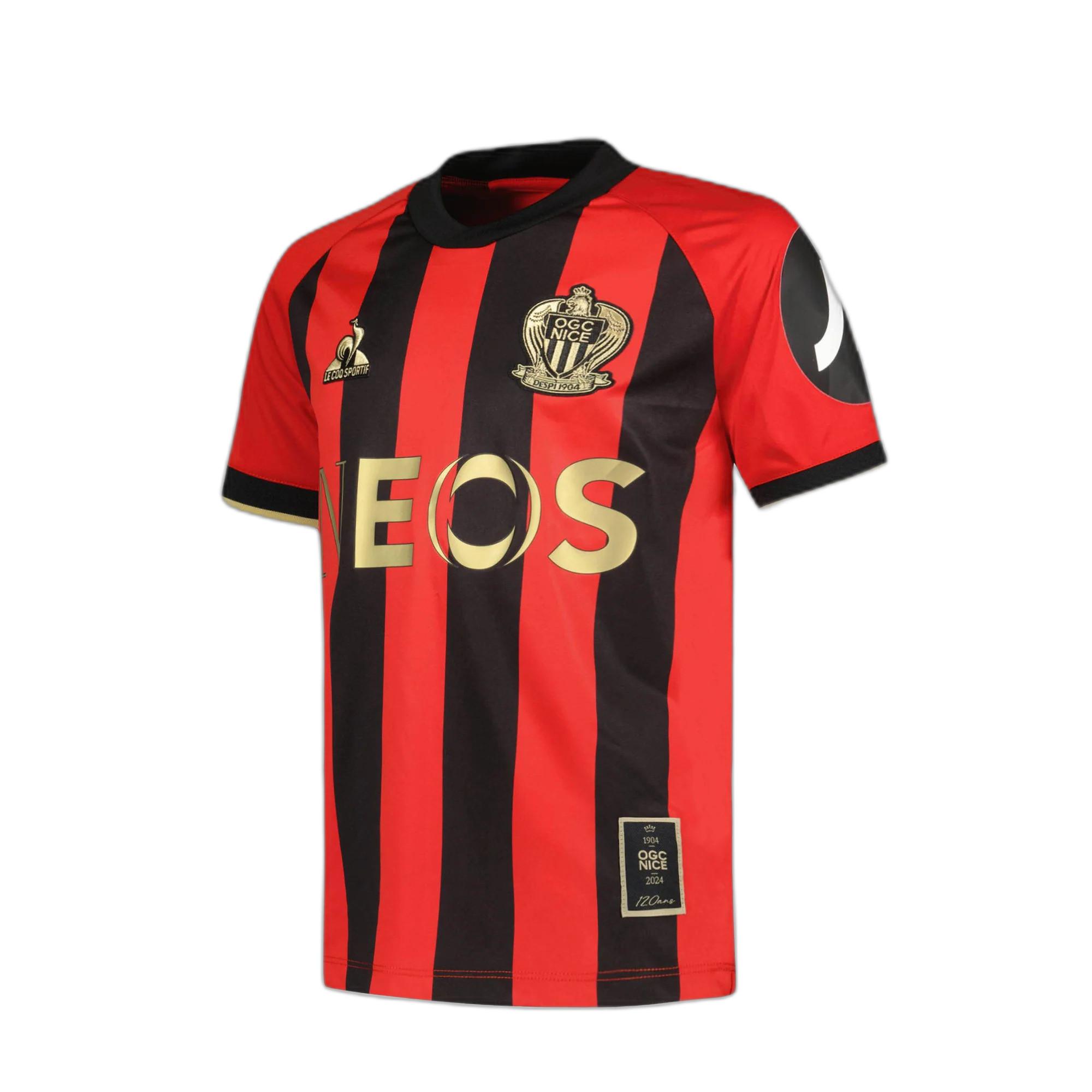 Le Coq Sportif  maglia casalinga bambino ogc nice 2024/25 