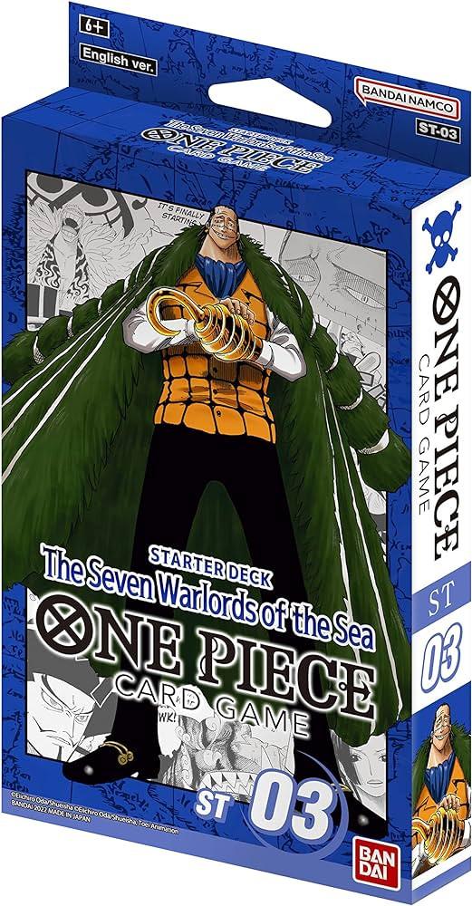 Bandai  The Seven Warlords of the Sea ST-03 Starter Deck - One Piece Card Game - JPN 