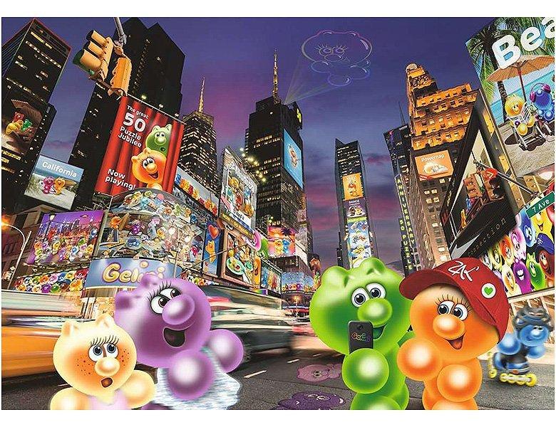 Ravensburger  Puzzle Gelini am Time Square (1000Teile) 