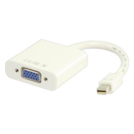 Nedis  Câble Mini Displayport Mini DisplayPort-hane - VGA Hona 0.20 m Vit 