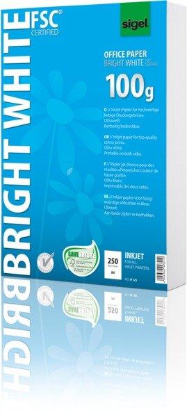 Sigel SIGEL Inkjet-Papier A4 IP125 100g Bright white 250 Blatt  