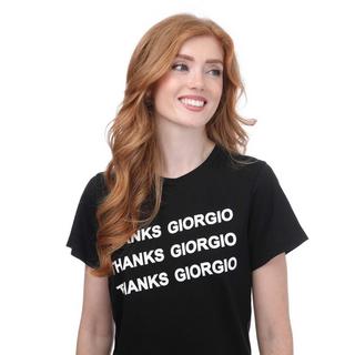 ARMANI T-Shirt Logo Impilato Vestibilità Regolare  