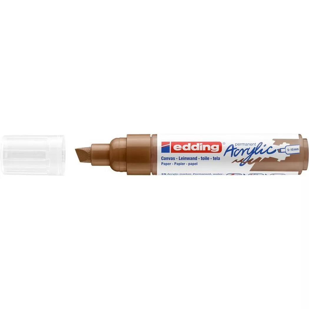 Edding Acrylmarker edding 5000 breit haselnuss