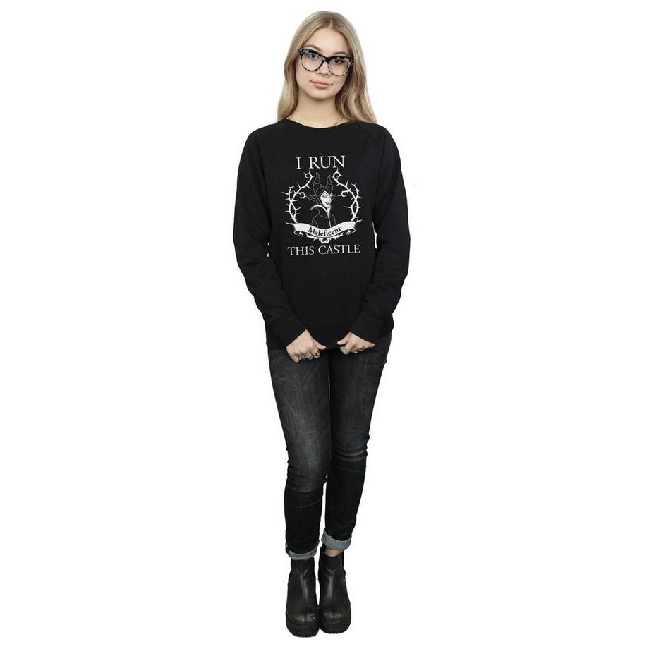 Disney Maleficent I Run This Castle Sweatshirt  