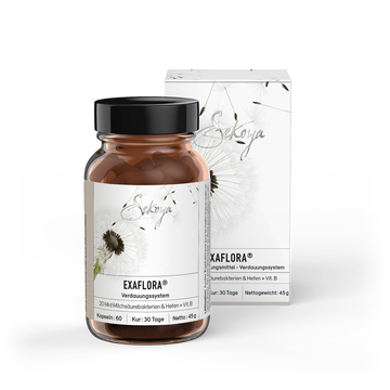 Exaflora | Natürliche Präbiotika & Probiotika mit 20 Milliarden Bakterien