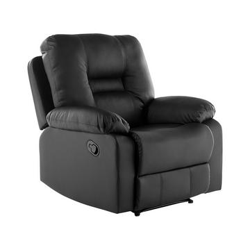 Fauteuil en Cuir PU Rétro BERGEN