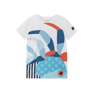 Reima  Kinder T-Shirt Vauhdikas Off white Boy 