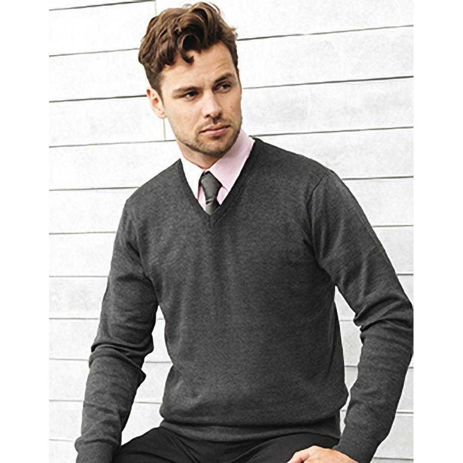 PREMIER V-Ausschnitt Strickpullover  