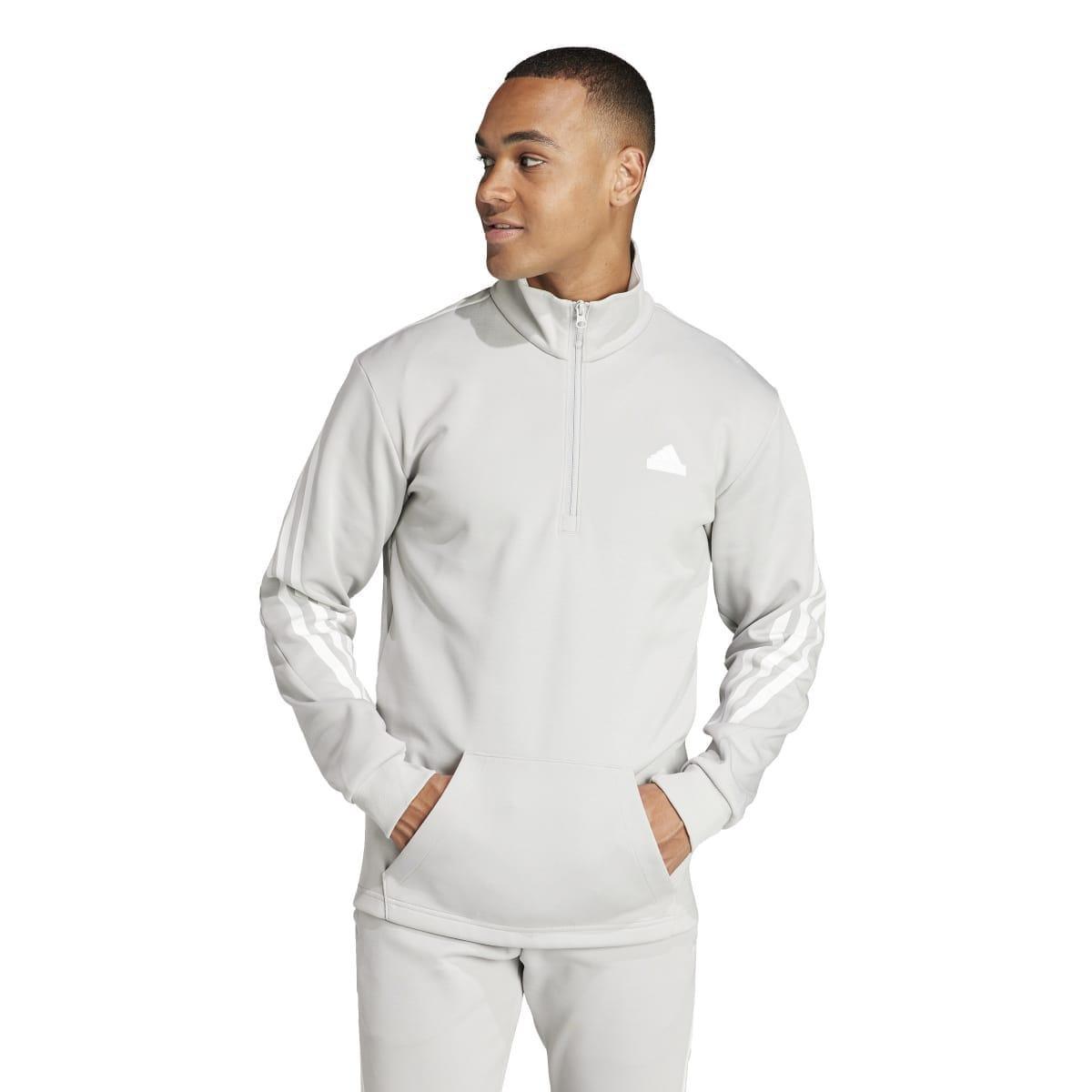 adidas  Future Icons Sweatshirt mit halbem Reißverschluss 