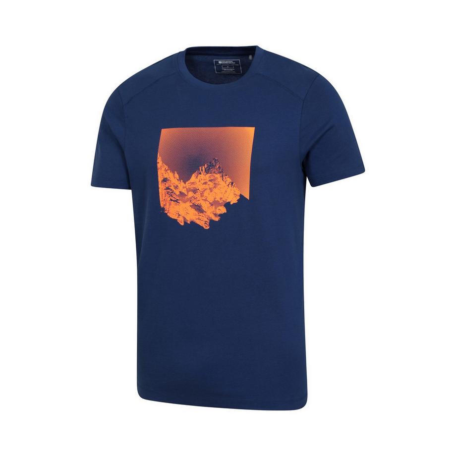 Mountain Warehouse T-Shirt mit Bergaufdruck  