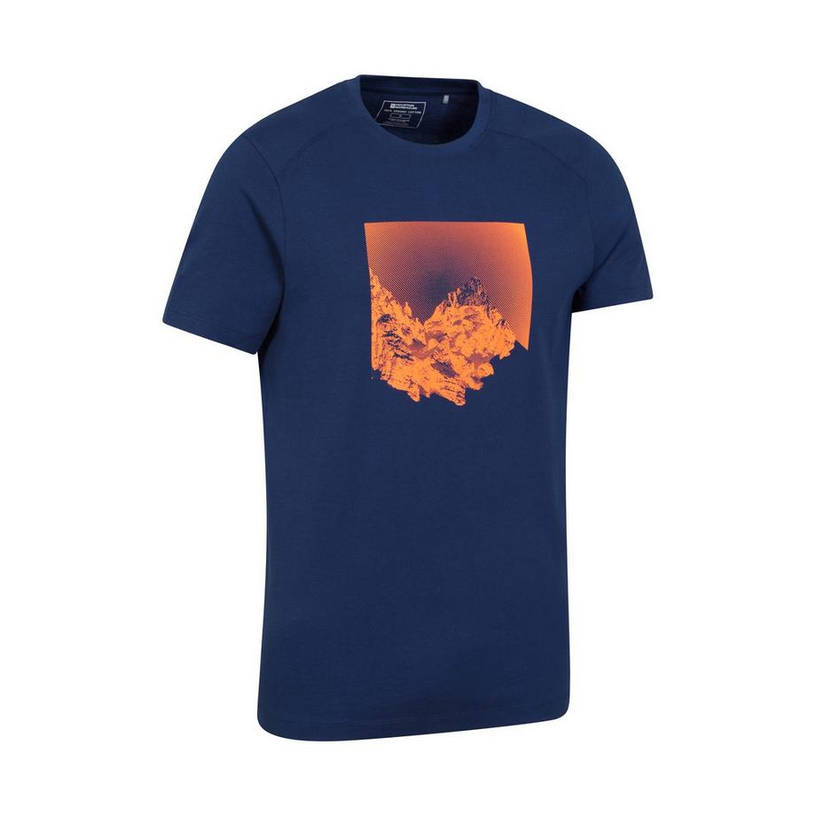 Mountain Warehouse T-Shirt mit Bergaufdruck  