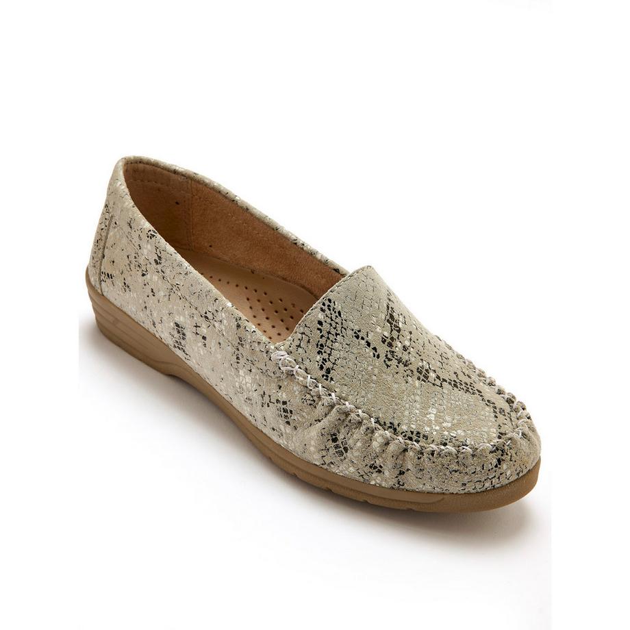 Pédiconfort Mocassins Cuir  