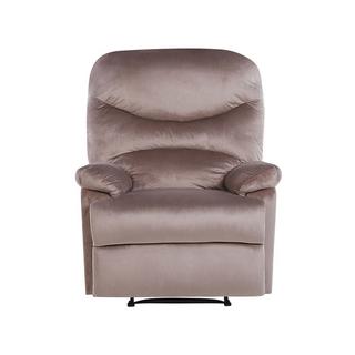 Beliani Fauteuil en Velours Industriel ESLOV  