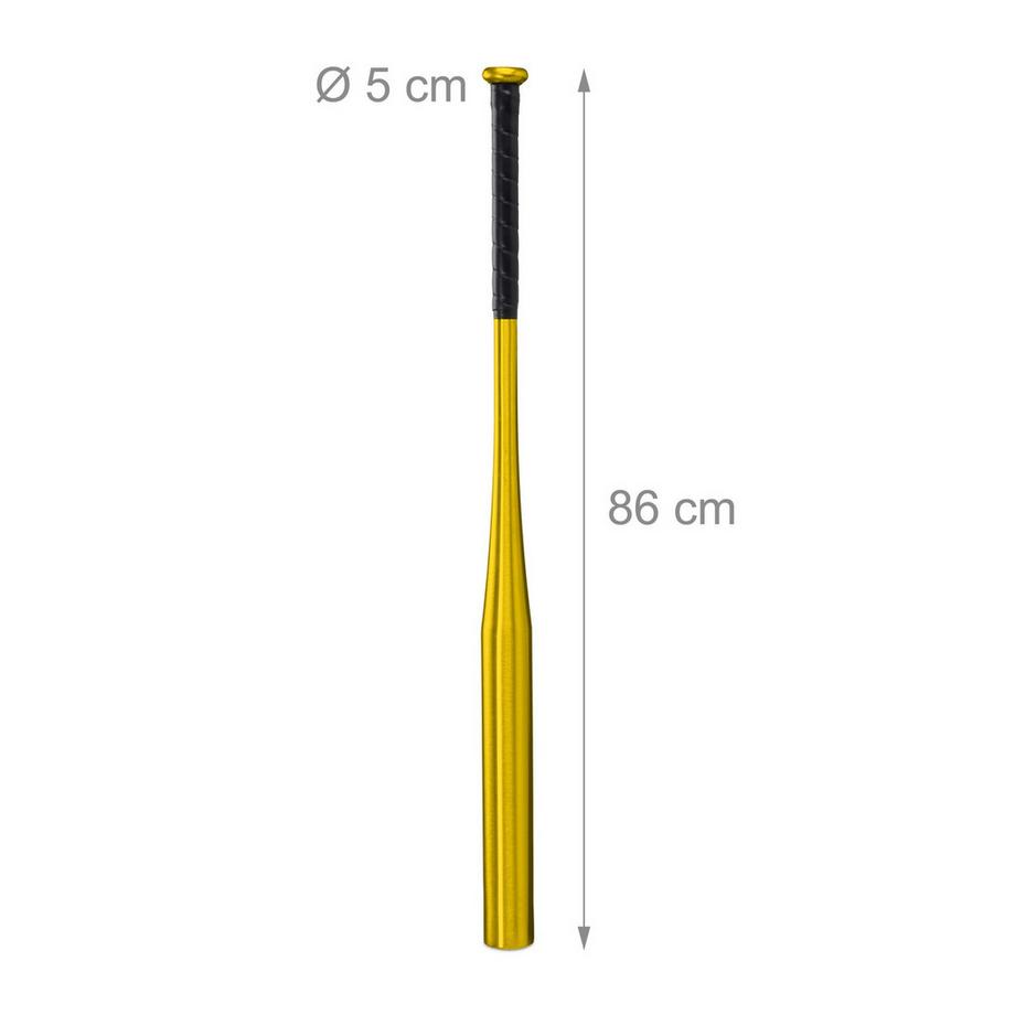 B2X  Mazza da baseball in alluminio dorato 