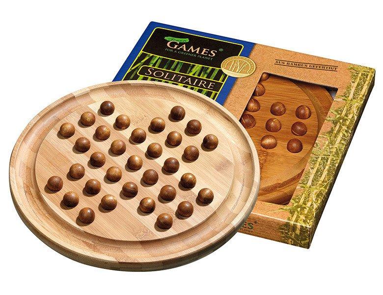 Image of Spiele Solitaire, gross, Bambus