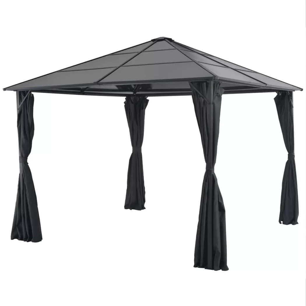 VidaXL - tenda Tessuto, One Size, Nero
