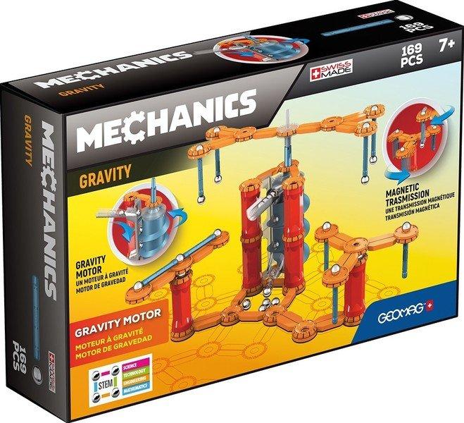 Geomag  Geomag Mechanics GM773 jeu à  aimant néodyme 169 pièce(s) Bleu, Orange, Rouge, Argent 
