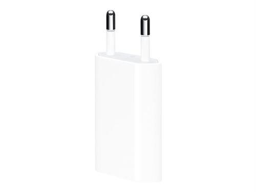 Image of 5W USB Power Adapter - Netzteil - 5 Watt (USB) - für iPad mini 2 3 4 iPhone 11, 5, 5c, 5s, 6, 6s, 7, 8, SE, XR, XS, XS Max Uhr