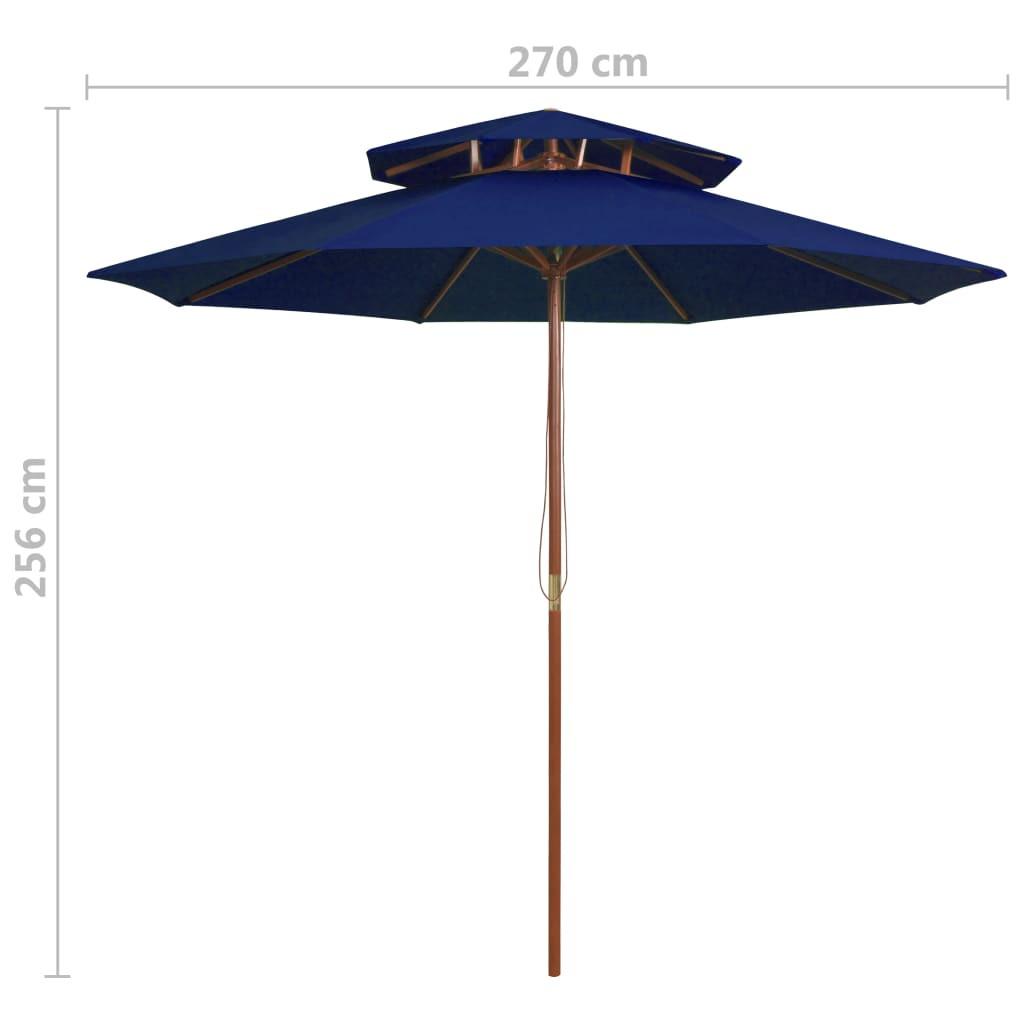 VidaXL Parasol de jardin  