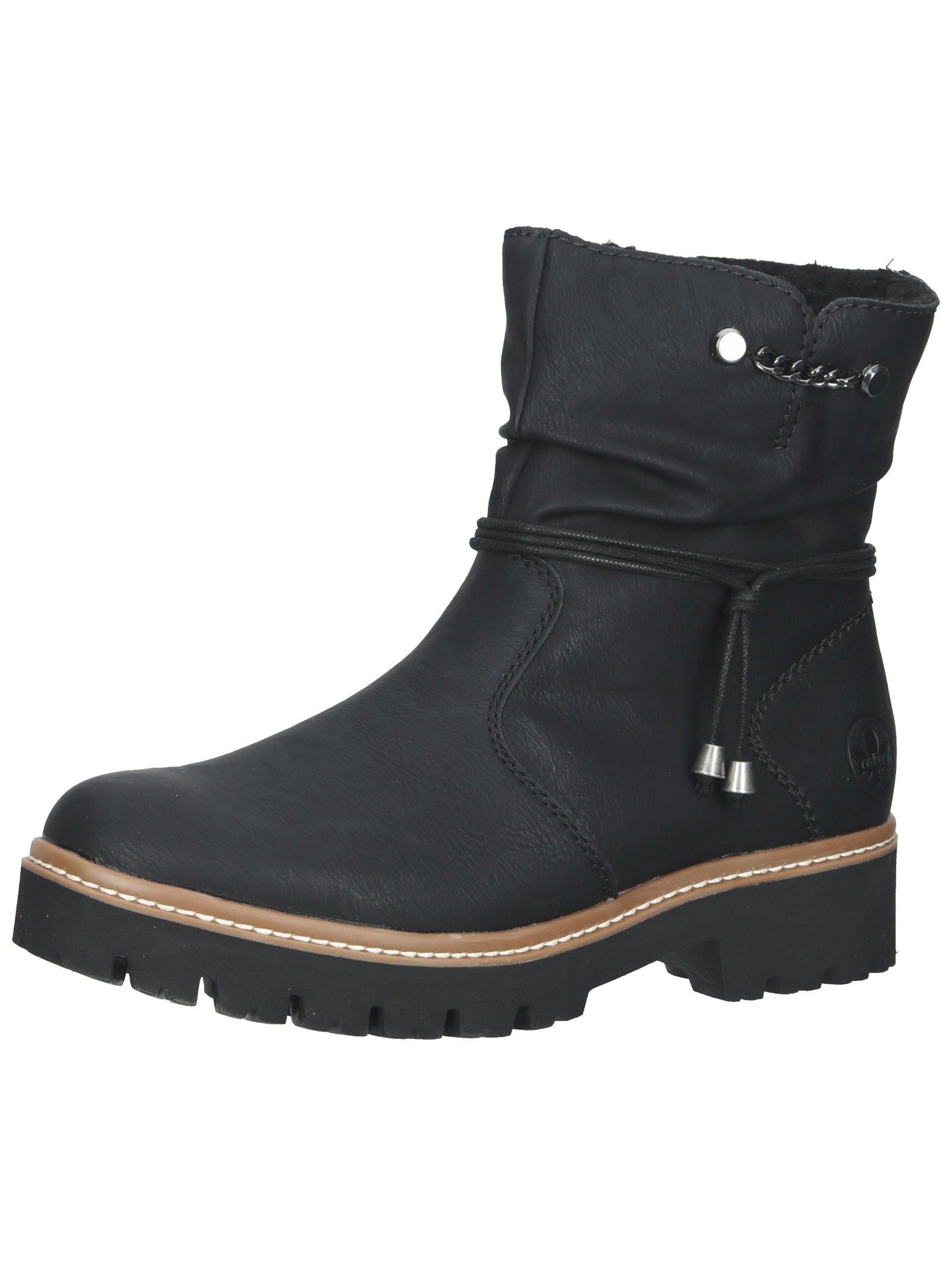 Image of Stiefelette Z5770 Damen Schwarz 38