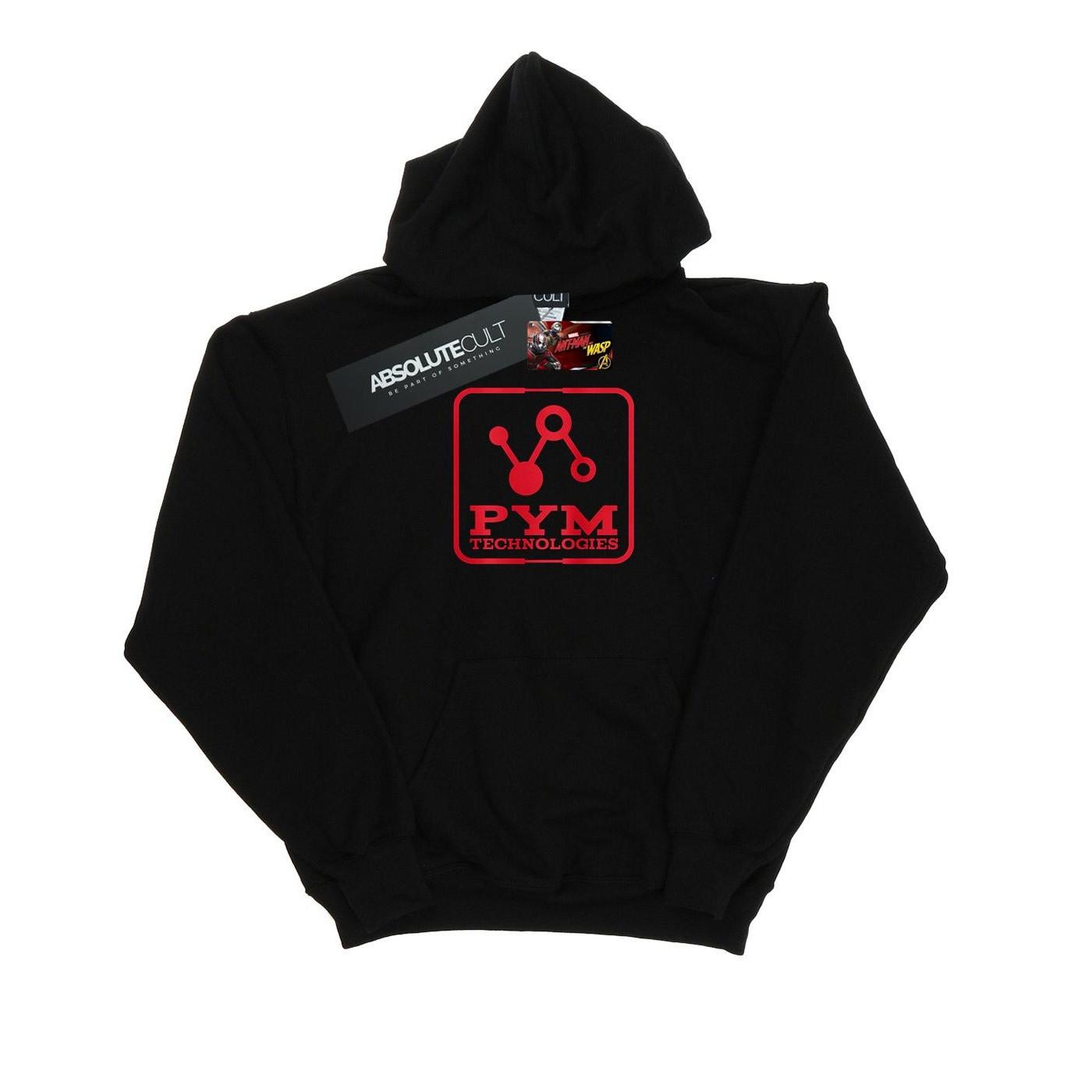 Image of Antman And The Wasp Pym Technologies Kapuzenpullover Herren Schwarz M
