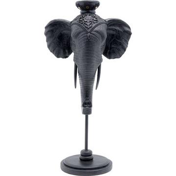 Bougeoir Elephant Head noir 49