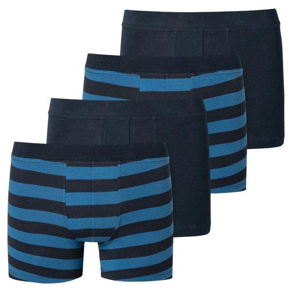 Image of 4er Pack Teens Boys 955 Organic Cotton - Retro-short Pant Jungen Blau 140
