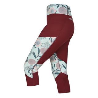 Ocun  leggings rhea 3/4 wine 