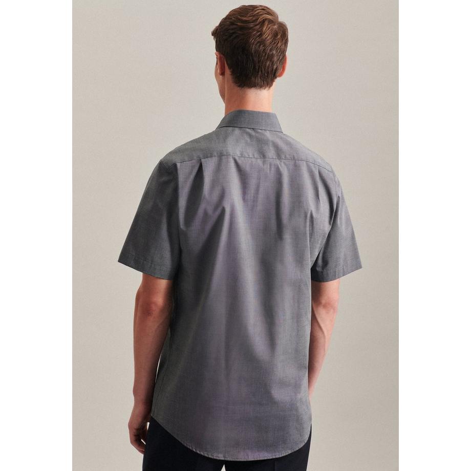 Seidensticker Business Hemd Regular Fit Kurzarm Uni  