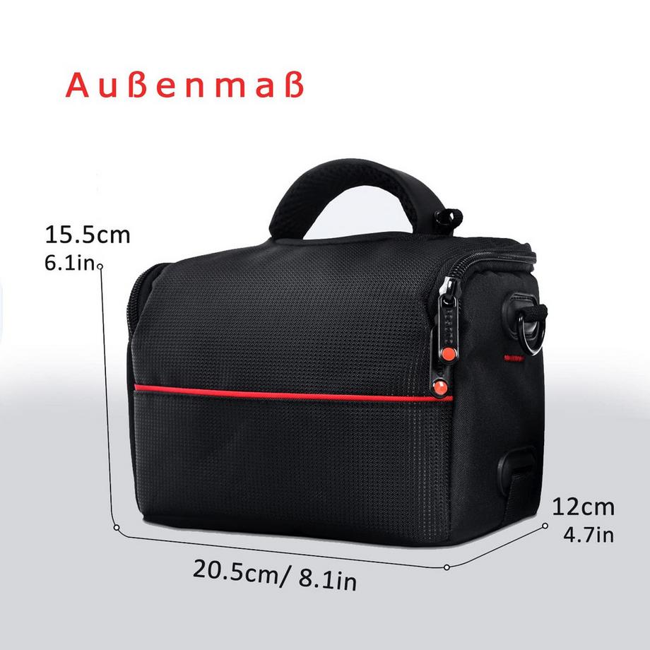 Only-bags.store Sacoche pour appareil photo reflex pour Canon Nikon Sony  