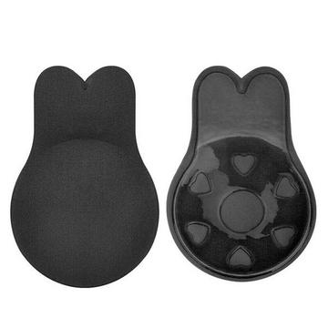 Soutien-gorge auto-collant, Nipple cover - S/M Noir