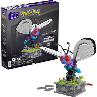 Mega Construx  Pokémon Motion Smettbo bewegliches Bauset (582Teile) 