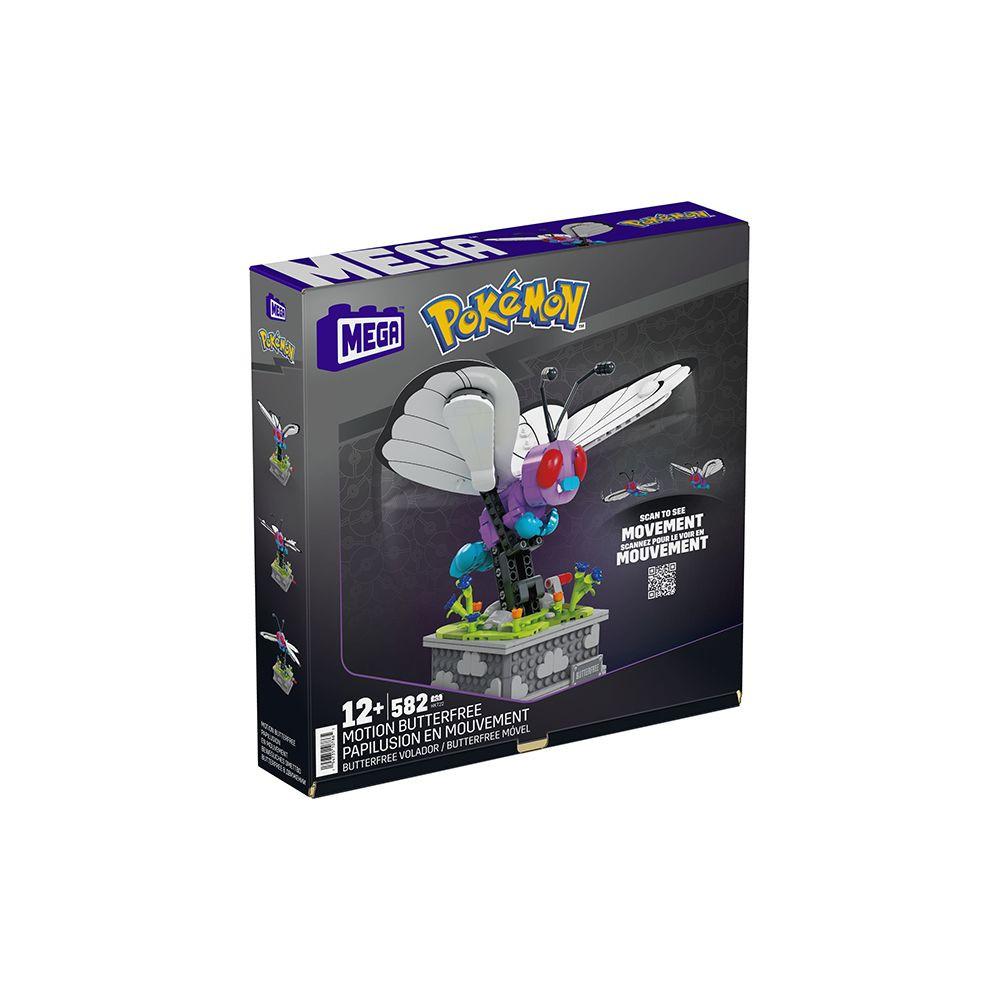 Mega Construx  Pokémon Motion Smettbo bewegliches Bauset (582Teile) 