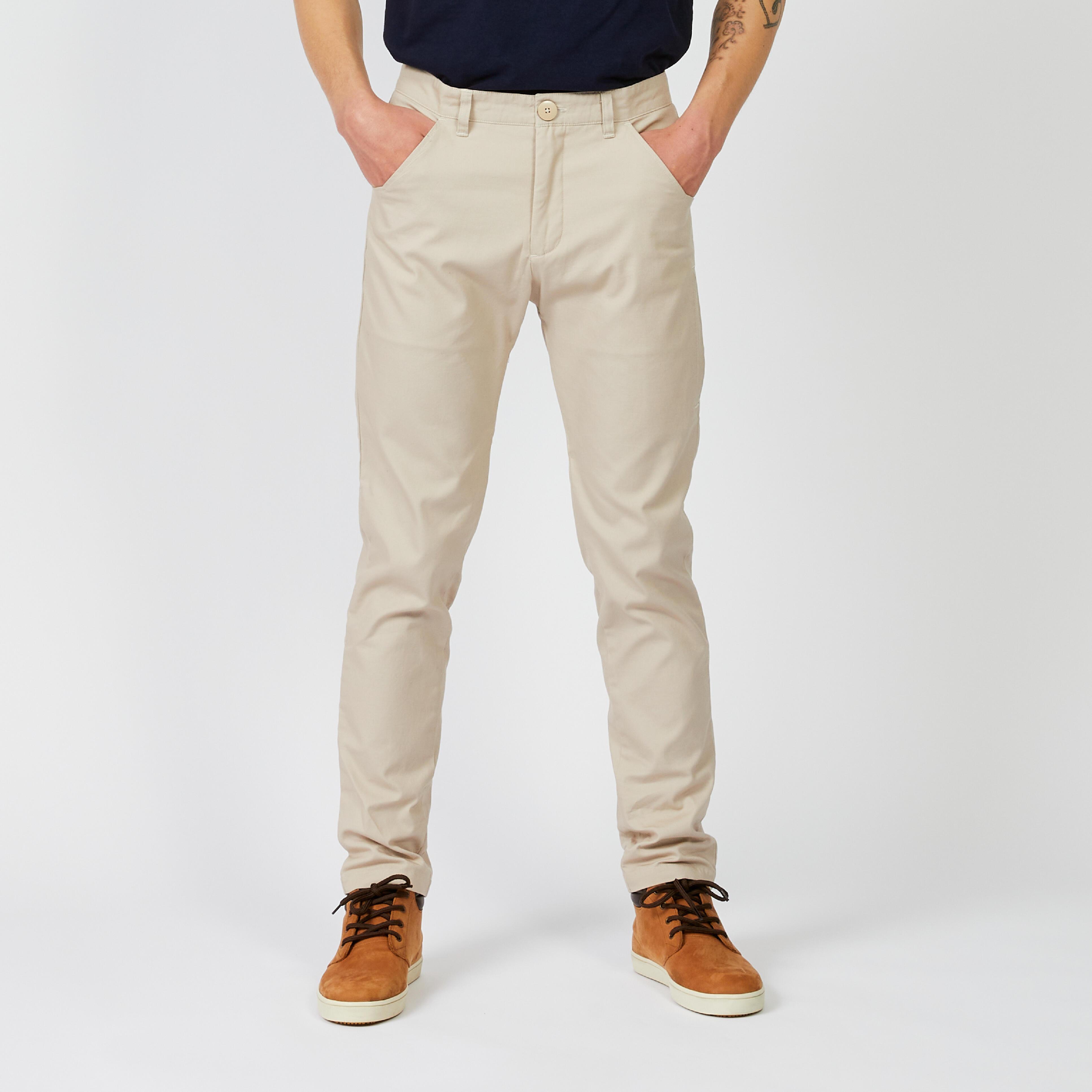 Image of Sporthose - Sailing 100 Herren Beige Medium 38/S